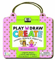 Greenstart Play, Draw, Create Princess: Reusable Drawing & Magnet Kit