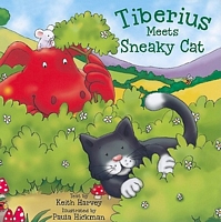 Tiberius Meets Sneaky Cat