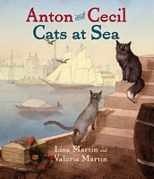 Cover of Anton and Cecil: Cats at Sea by Lisa Martin
