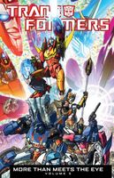Cover of Transformers: More Than Meets the Eye Volume 5 by James Roberts