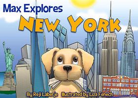 Cover of Max Explores New York by Reji Laberje