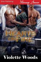Cover of Hearts on Fire by Violette Woods
