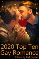 Cover of 2020 Top Ten Gay Romance by J.M. Snyder