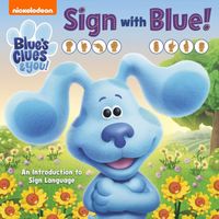 Sign with Blue