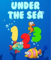 Cover of Under The Sea Counting Fun by Speedy Publishing