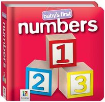 Cover of Baby's First Numbers by Hinkler Books