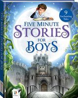 Cover of Five Mintue Stories for Boys by Hinkler Books