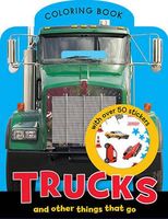 Trucks Mini Coloring Book