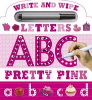Write and Wipe Pink ABC