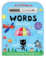 Arty Mouse Wipe Clean Words