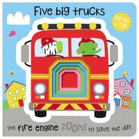Pop-Out and Play Five Big Trucks