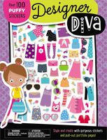 Puffy Stickers Designer Diva