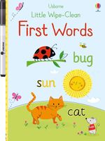 Cover of Little Wipe-Clean First Words by Felicity Brooks