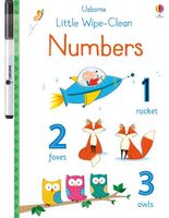 Cover of Little Wipe-Clean Numbers by Felicity Brooks