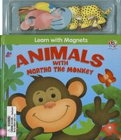 Cover of Animals with Martha the Monkey by Top That!