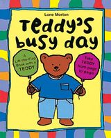 Teddy's Busy Day: Teddy on String W/ Acetates & Flaps