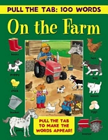 On the Farm: Pull the Tab to Make the Words Appear!