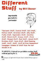 Cover of Different Stuff by Bill Zaner