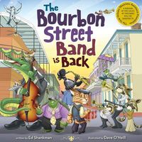 Cover of The Bourbon Street Band Is Back by Ed Shankman