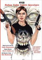 Cover of HVZA: Hudson Valley Zombie Apocalypse, The Graphic Novel by Linda Zimmermann