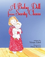 Cover of A Baby Doll from Santy Claus by Vivian Zabel