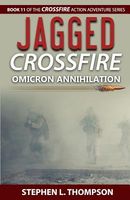 Cover of Jagged Crossfire by Stephen L. Thompson