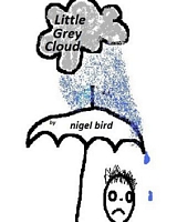 Cover of Little Grey Cloud by Nigel Bird