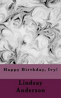 Happy Birthday, Ivy!