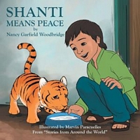 Cover of Shanti Means Peace by Nancy Garfield Woodbridge