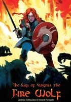 Cover of The Fire Wolf Saga by Andrew Valkauskas
