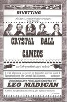 Cover of Crystal Ball Cameos by Leo Madigan