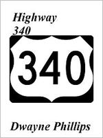 Cover of Highway 340 by Dwayne Phillips