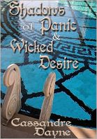 Cover of Shadows of Panic and Wicked Desire by Cassandre Dayne
