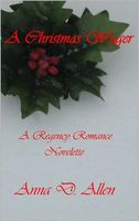 Cover of A Christmas Wager: A Regency Romance Novelette by Anna D. Allen