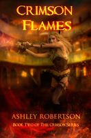 Cover of Crimson Flames by Ashley Robertson