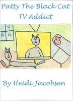 Cover of Patty The Black Cat TV Addict by Heidi Jacobsen