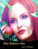 Cover of Miss Malone's Sins by Jesse W. Thompson