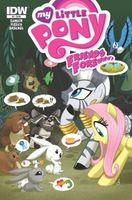 Cover of My Little Pony: Friends Forever #5 by Thom Zahler