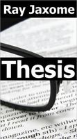 Cover of Thesis by Ray Jaxome