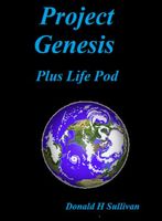 Cover of Project Genesis: plus Life pod by Donald H. Sullivan