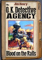 Cover of Blood on the Rails by Jim Henry
