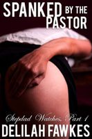 Cover of Spanked by the Pastor by Delilah Fawkes