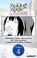 Cover of Making Magic: The Sweet Life of a Witch Who Knows an Infinite MP Loophole #004 by Aloha Zachou