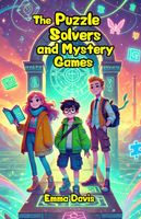 Cover of The Puzzle Solvers and Mystery Games by Emma Davis